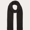 The Waffle Scarf | Black