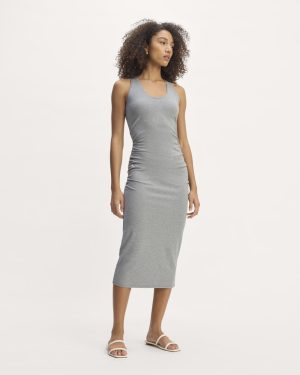 The Form Racerback Dress | Mid Heather Grey