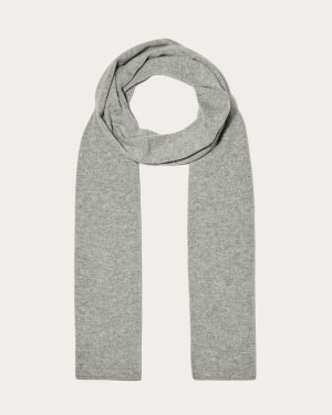 The Cashmere Scarf | Light Heather Grey