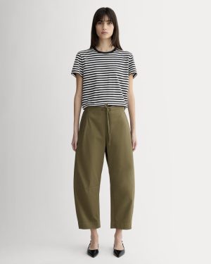 The Easy Barrel Pant | Olive