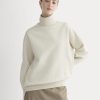Luxe Fleece Turtleneck | Heathered Oat