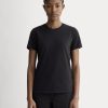The Slim Crew in Essential Cotton | Black