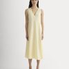 The V-Neck Dress in SoftLuxe | Banana Crepe