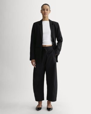 The Easy Barrel Pant | Black