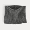 Cashmere Snood | Heather Mid Grey