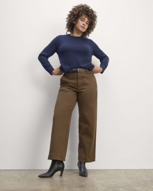 The Utility Wide-Leg Pant | Cocoa