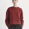 Luxe Fleece Sweatshirt | Merlot