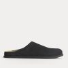 Suede Clog | Black Suede