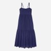 The Billow Tiered Maxi Dress |  Navy