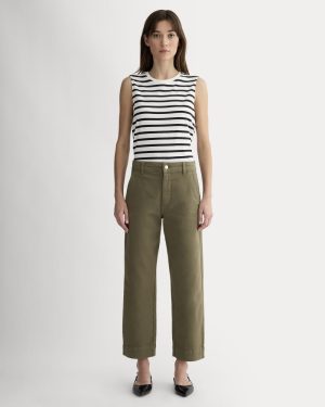 The Utility Straight-Leg Pant | Kalamata | 26.5 Inseam