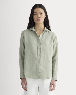 The Must-Have Shirt in Linen | Seagrass