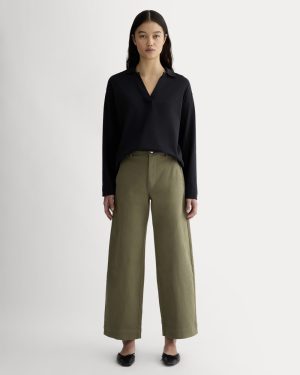 The Utility Wide-Leg Pant | Kalamata