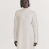 The Sweater Dress in Plush Cotton | Heathered Oat