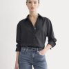 Everyday Shirt in Silky Cotton | Black