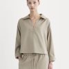 Overshirt in Tailor Twill | Light Taupe