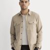 The Heavyweight Overshirt | Uniform | Dark Heathered Camel