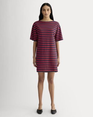 The Mariner Dress | Navy / Classic Red