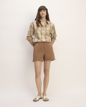 The Utility Short | Carob Brown
