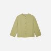 The Linen Billow Blouse | Leek