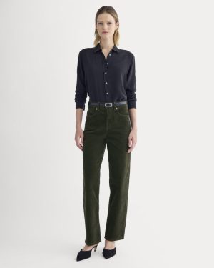 The Way-High® Corduroy Pant | Dark Forest