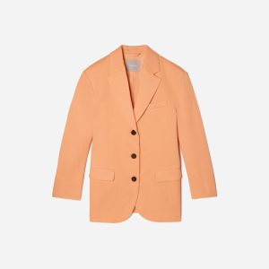 The '80s Blazer | Orange Chiffon