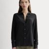 The Must-Have Shirt in Washable Silk | Black