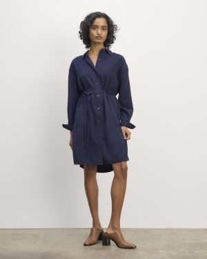 The Must-Have Shirtdress in Butterlite | Navy
