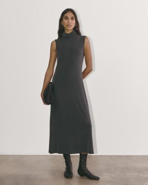 The Madison Dress in Butterknit | Black