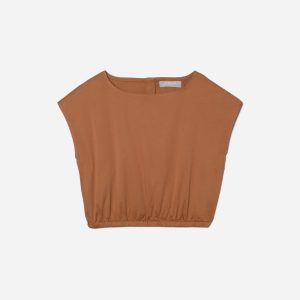 The Bubble Top | Tawny Brown