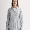 The Must-Have Shirt in Silky Cotton | Grey / White