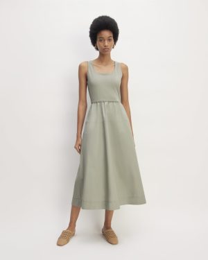 The Supima® Jersey Riviera Dress | Sage Green