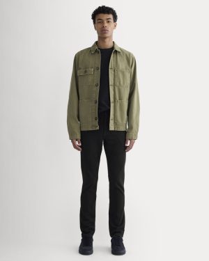 The Slim 4-Way Stretch Organic Jean | Uniform | Black