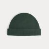 Cashmere Docker Beanie | Dark Green