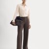 Dream Wide-Leg Trouser | Dark Chocolate