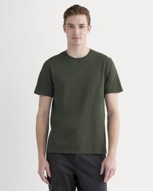 The Essential Organic Crew | Dark Green