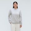 The Everyone Cashmere Crew | Pale Heather Grey