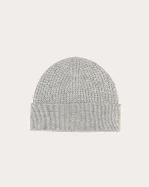 The Waffle Beanie | Heather Grey