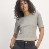 The Shimmy Tee | Heathered Grey