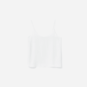 The Washable Clean Silk Cami | Grey White