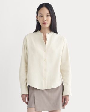 Flannel Shirt | Heathered Oat