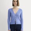 The Cardigan in Ultrasoft Merino | Bluebell