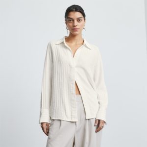 The City Stripe Shirt | Bone