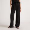 The City Stripe Way-High® Drape Pant | Black