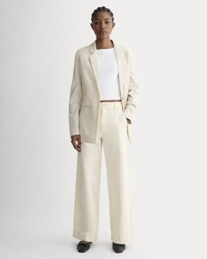 The Utility Wide-Leg Pant | Bone