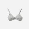 The Cotton Bralette |  Heathered Grey