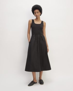 The Supima® Jersey Riviera Dress | Black