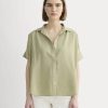 The Square Shirt in SoftLuxe | Eucalyptus