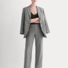 Straight-Leg Trouser in Tailor Twill | Heather Graphite