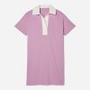 The Organic Cotton Polo Dress | Lilac