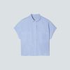The Short-Sleeve Box Shirt | Slate Blue